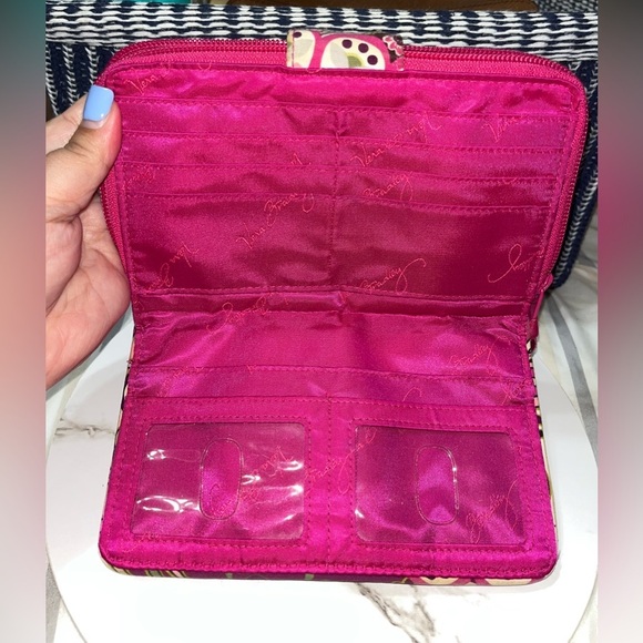 Vera Bradley Berry Paisley Turn Lock Wallet - Picture 11 of 14